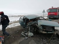 Kars'ta Trafik Kazası Açıklaması 2 Ölü, 3 Yaralı