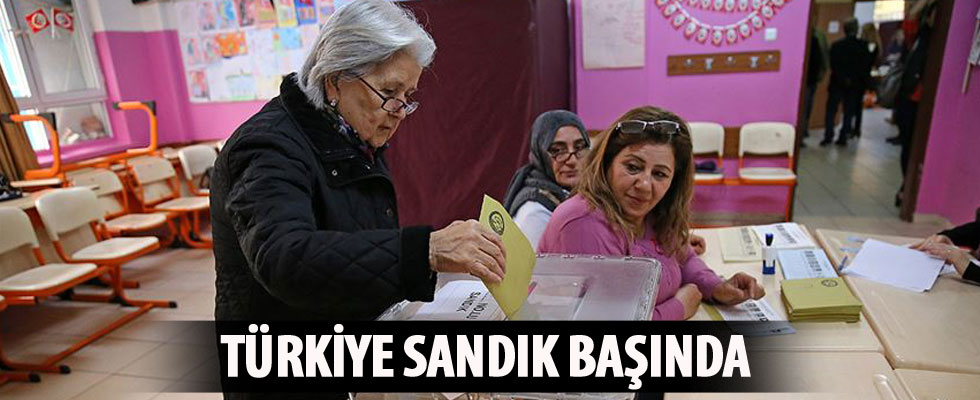 Türkiye sandık başında