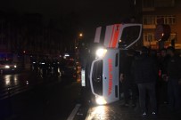 Ambulans İle Polis Aracı Çarpıştı Açıklaması 5 Yaralı