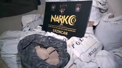 Erzincan'da 293 Kilogram 200 Gram Eroin Ele Geçirildi
