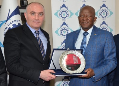 Güney Afrika Büyükelçisi Malefane'den ETSO'ya Ziyaret