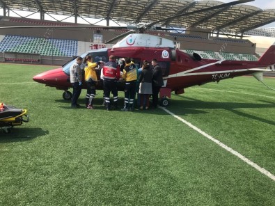 Hasta Düzce'den İstanbul'a Hava Ambulansı İle Nakledildi
