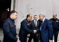 UĞUR POLAT - Polat İtfaiyecilerle Bir Araya Geldi