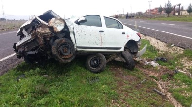 Siverek'te Trafik Kazasında Bir Kişi Yaralandı