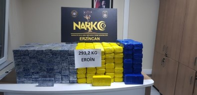 Uyuşturucu Tacirlerine Darbe Açıklaması 293 Kilogram Eroin!