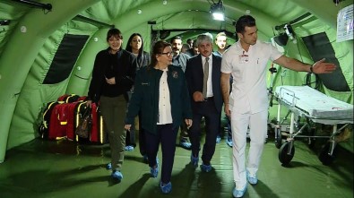 Bakan Pekcan'dan Cilvegözü Sınır Kapısı'nda İnceleme