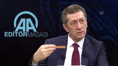 Bakan Selçuk AA Editör Masası'na Konuk Oldu