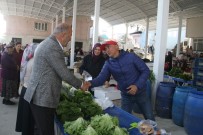Başkan Ertürk, Başaran Kapalı Pazaryeri Esnafını Ziyaret Etti Haberi