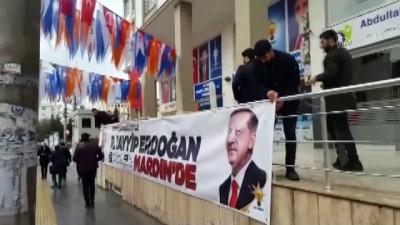 Cumhurbaşkanı Erdoğan'ı, Mardin Heyecanla Bekliyor