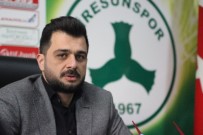 İSTANBULSPOR - Giresunspor Başkanı Sacit Ali Eren'den Camiaya Mesaj