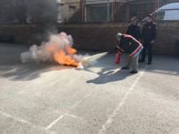 SİVİL SAVUNMA GÜNÜ - İsmetpaşalı Öğrenciler Yangın Ve Afet Tatbikatı Yaptı