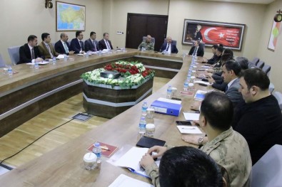 Siirt'te Seçim Güvenliği Toplantısı Yapıldı