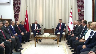 TBMM Başkanı Şentop KKTC'de