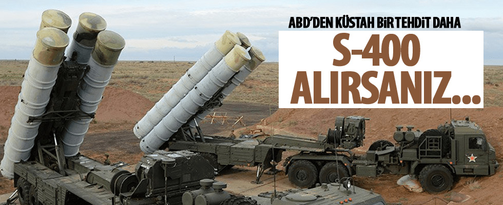 ABD'den Türkiye'ye bir küstah tehdit daha!