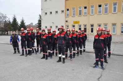 Afyonkarahisar'da Deprem Haftasında Tatbikat