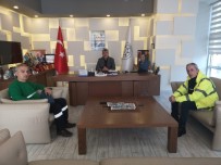 ÇİMENTO FABRİKASI - Başkan Yiğit'e Çimento Fabrikası Yetkililerinden Ziyaret