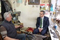 KİMLİK KARTI - Kaymakam Deniz Pişkin, Devlet Sanatçısı Unvanı Alan Bıçak Ustasını Ziyaret Etti