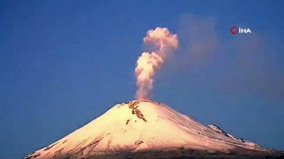 Popocatepetl Volkanı'nda Korkutan Hareketlenme