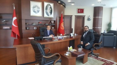 TÜMBİFED Genel Başkanı Bilge'den Alpay'a Ziyaret