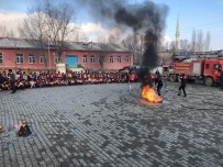 TATBIKAT - Tuzluca'da Deprem Ve Yangın Tatbikatı Yapıldı