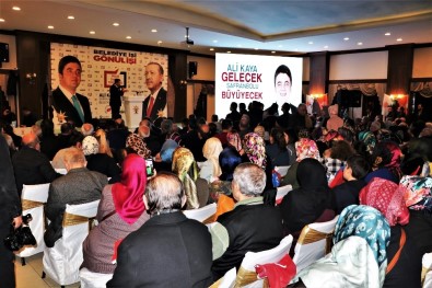 AK Partili Aday Ali Kaya'nın Proje Tanıtımına Yoğun İlgi