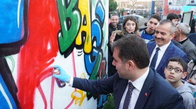 Avcılar'da Bağımlılığa 'Grafiti' İle Farkındalık