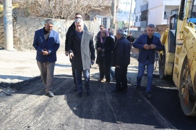 Cizre'de Üstyapı Çalışmaları Devam Ediyor