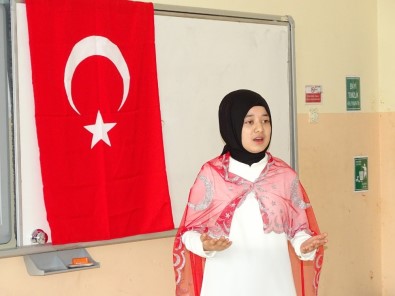 Hisarcık'ta İstiklal Marşı'nı Güzel Okuma Yarışması