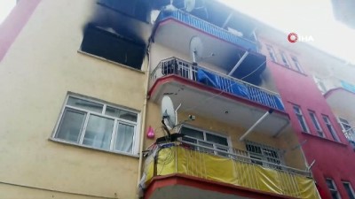 Malatya'da Apartmanda Doğal Gaz Patlaması Açıklaması 1 Ölü, 3 Yaralı