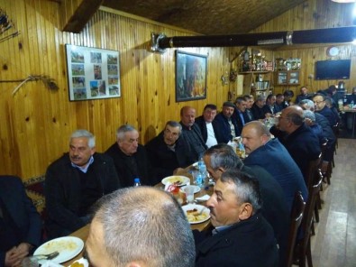 MHP İl Başkan Aydın, Daday'da Muhtarla Bir Araya Geldi