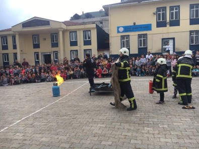 Okullarda Yangın Tatbikatları