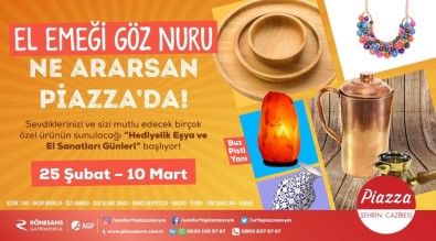 Şanlıurfa Piazza'da El Sanatları Günleri Yapılacak