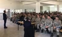 HÜSEYİN TANRIVERDİ - Sason'da Askerlere Madde Bağımlılığı İle İlgili Konferans Verildi