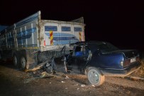 Şuhut'ta Trafik Kazası Açıklaması 1 Ölü 1 Yaralı