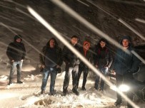 Trabzon'da Karlı Yaylada Mahsur Kalan 3 Yaylacı Kurtarıldı Haberi