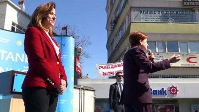 Akşener, Kocamustafapaşa'da Kadınlarla Yürüdü