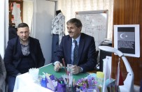 EL EMEĞİ GÖZ NURU - Başkan Alemdar, Meslek Edindirme Kurslarına Misafir Oldu