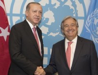 ANTONIO GUTERRES - Cumhurbaşkanı Erdoğan, Guterres İle görüştü