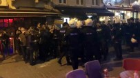 8 MART DÜNYA KADINLAR GÜNÜ - İstiklal Caddesi'nde Dağılmayan Gruba Polis Müdahalesi