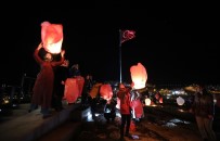 DİLEK FENERİ - Öldürülen 440 Kadının Anısına Dilek Feneri Uçuruldu