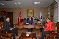 BADMINTON - Badminton Ekibinden Rektör Akın Levent'e Ziyaret