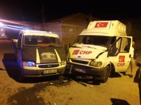 DURASıLLı - CHP'nin Seçim Aracı Kaza Yaptı Açıklaması 7 Yaralı