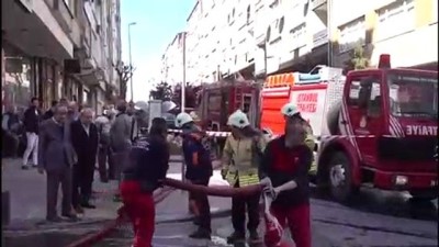 Güngören'de Çatı Yangını