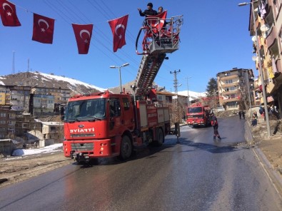 Hakkari'de Cumhurbaşkanı Erdoğan Hazırlığı