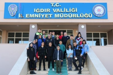 Iğdır'da Öğrencilere Trafik Eğitimi