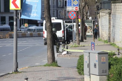 İngiltere Konsolosluğu Önünde Şüpheli Paket Alarmı