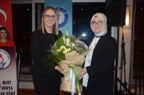 TÜRK BAYRAĞI - Sağlık-Sen'in Kadın Komisyonu Yemekte Buluştu