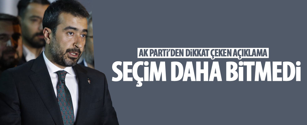 Hakan Han Özcan: 'Seçim sonuçlanmadı'