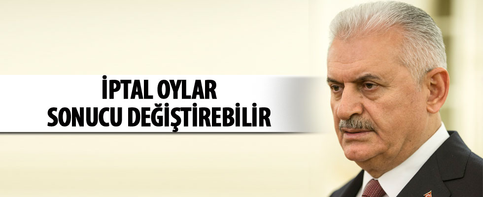 Binali Yıldırım: İptal oylar sonucu değiştirebilir
