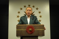 BALKON KONUŞMASI - Cumhurbaşkanı Erdoğan İstanbul'da